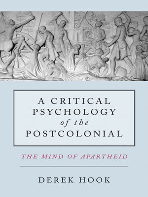 cover image of A Critical Psychology of the Postcolonial